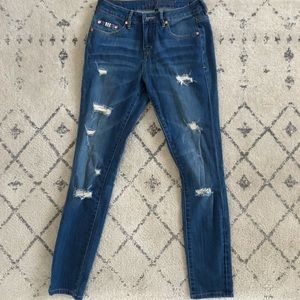 Distressed Jeans